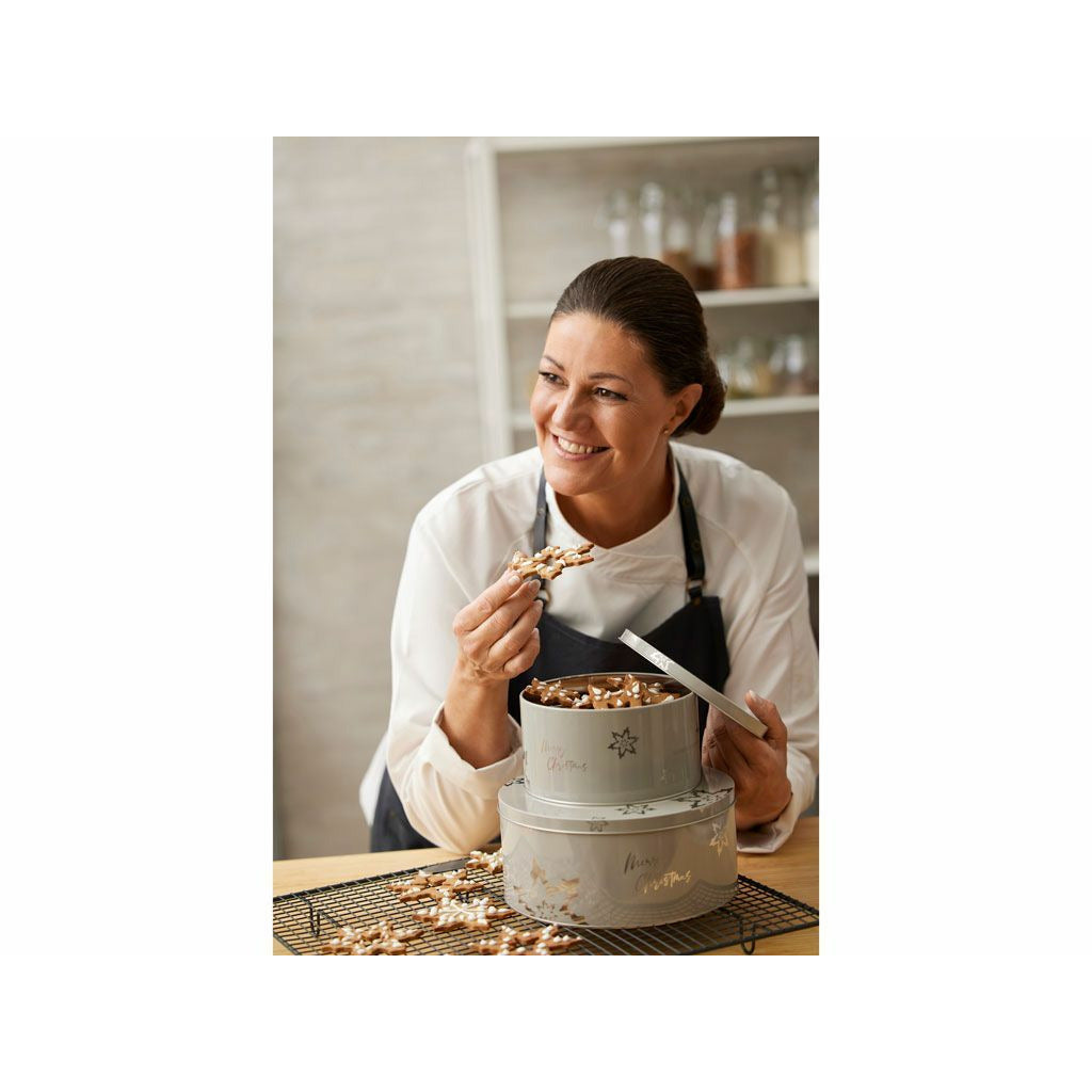 [product_category]-Blomsterbergs Merry Christmas Kuchendose Set, Warm Grey-Blomsterbergs-5722000241478-24147-BLO-10