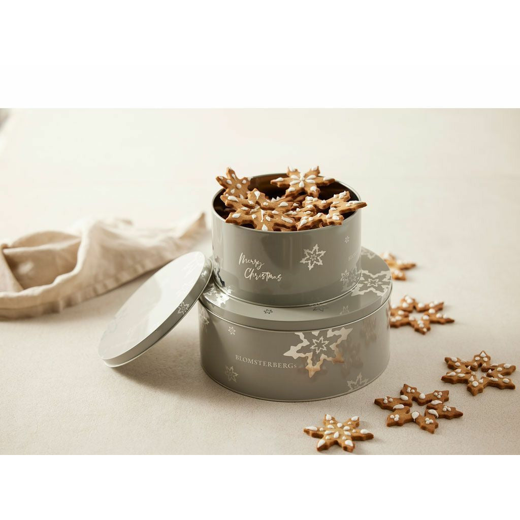 [product_category]-Blomsterbergs Merry Christmas Kuchendose Set, Warm Grey-Blomsterbergs-5722000241478-24147-BLO-3