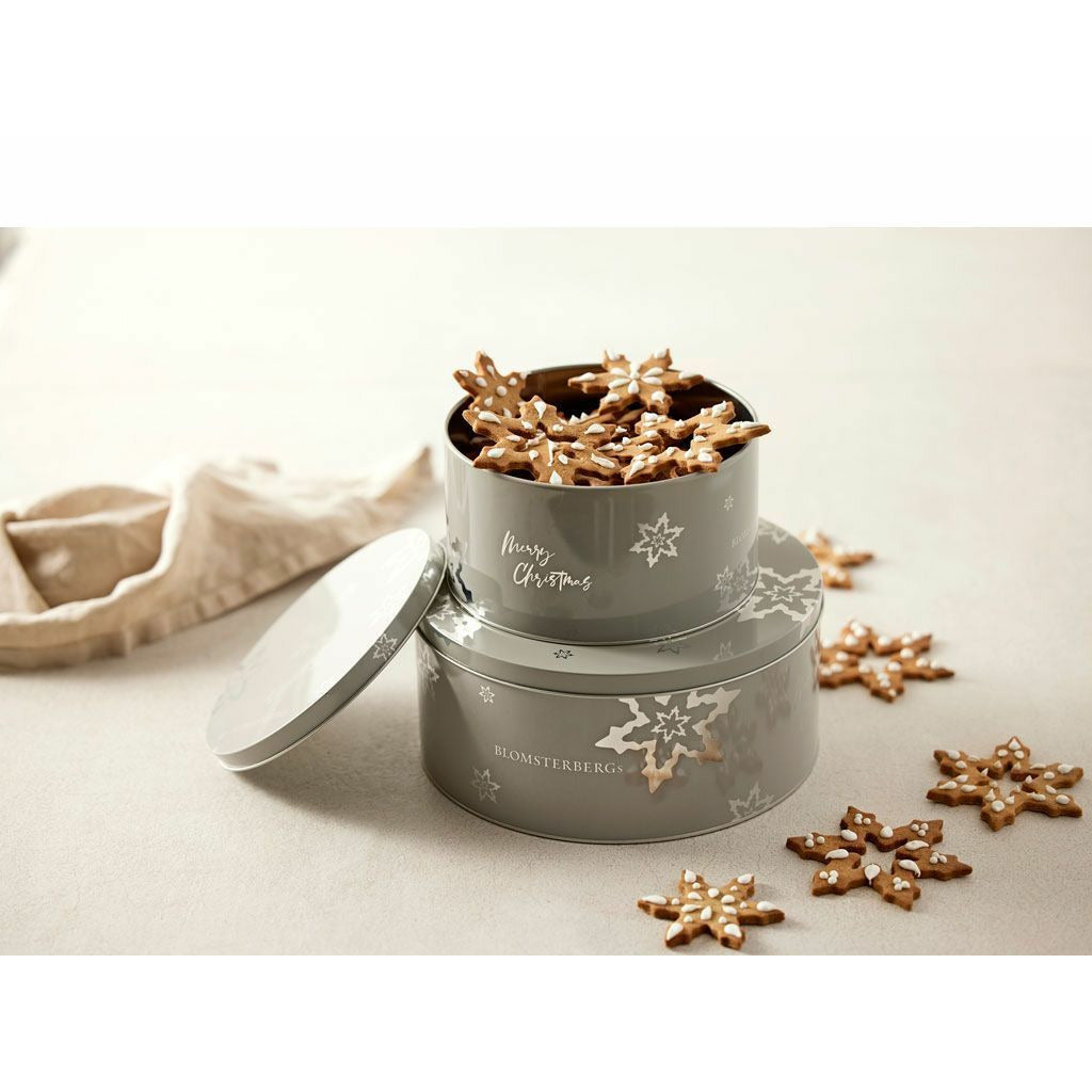 [product_category]-Blomsterbergs Merry Christmas Kuchendose Set, Warm Grey-Blomsterbergs-5722000241478-24147-BLO-4