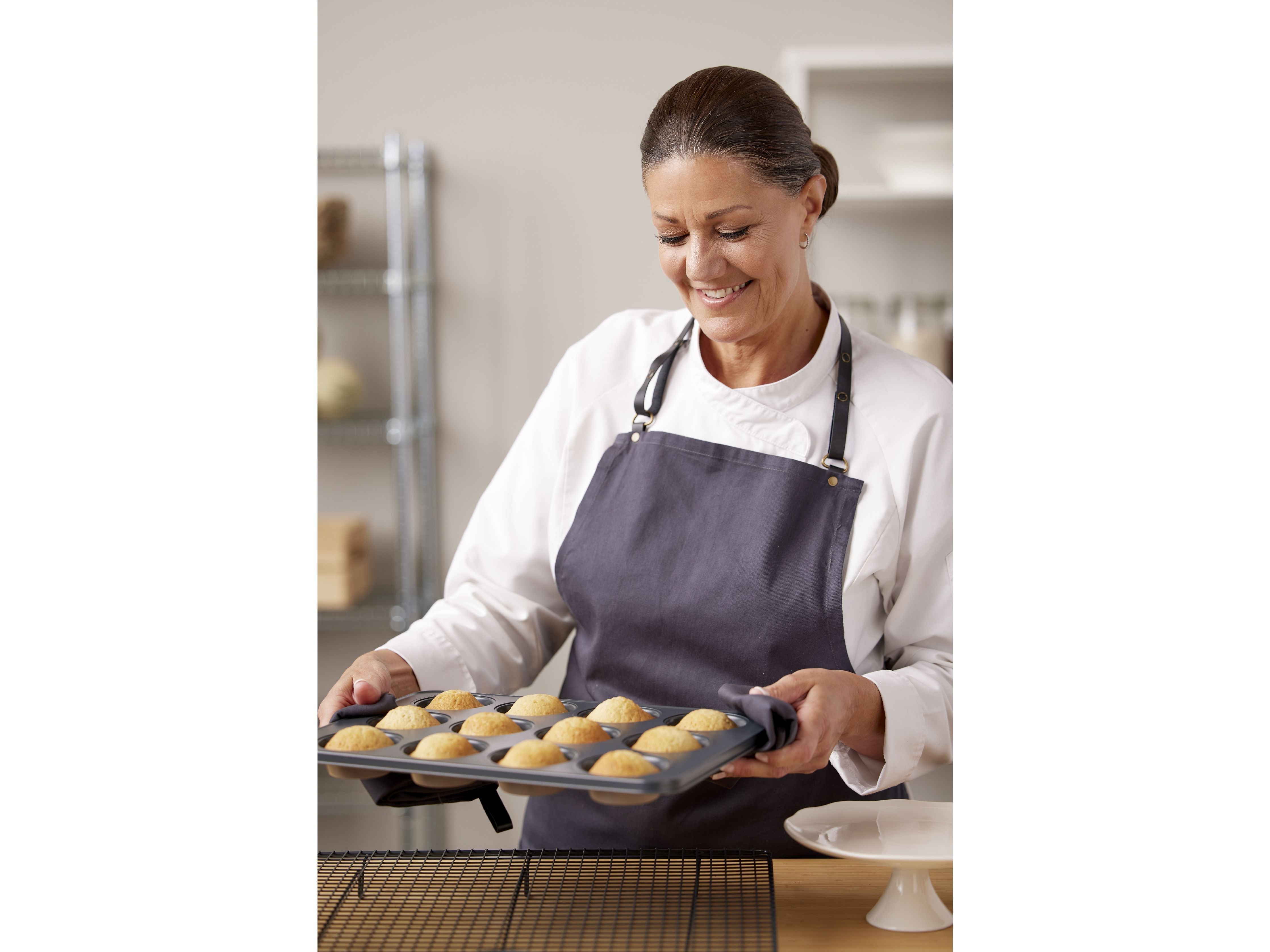 [product_category]-Blomsterbergs Muffin Pan For 12 Pieces, Blue-Blomsterbergs-5722000309000-30900-BLO-10