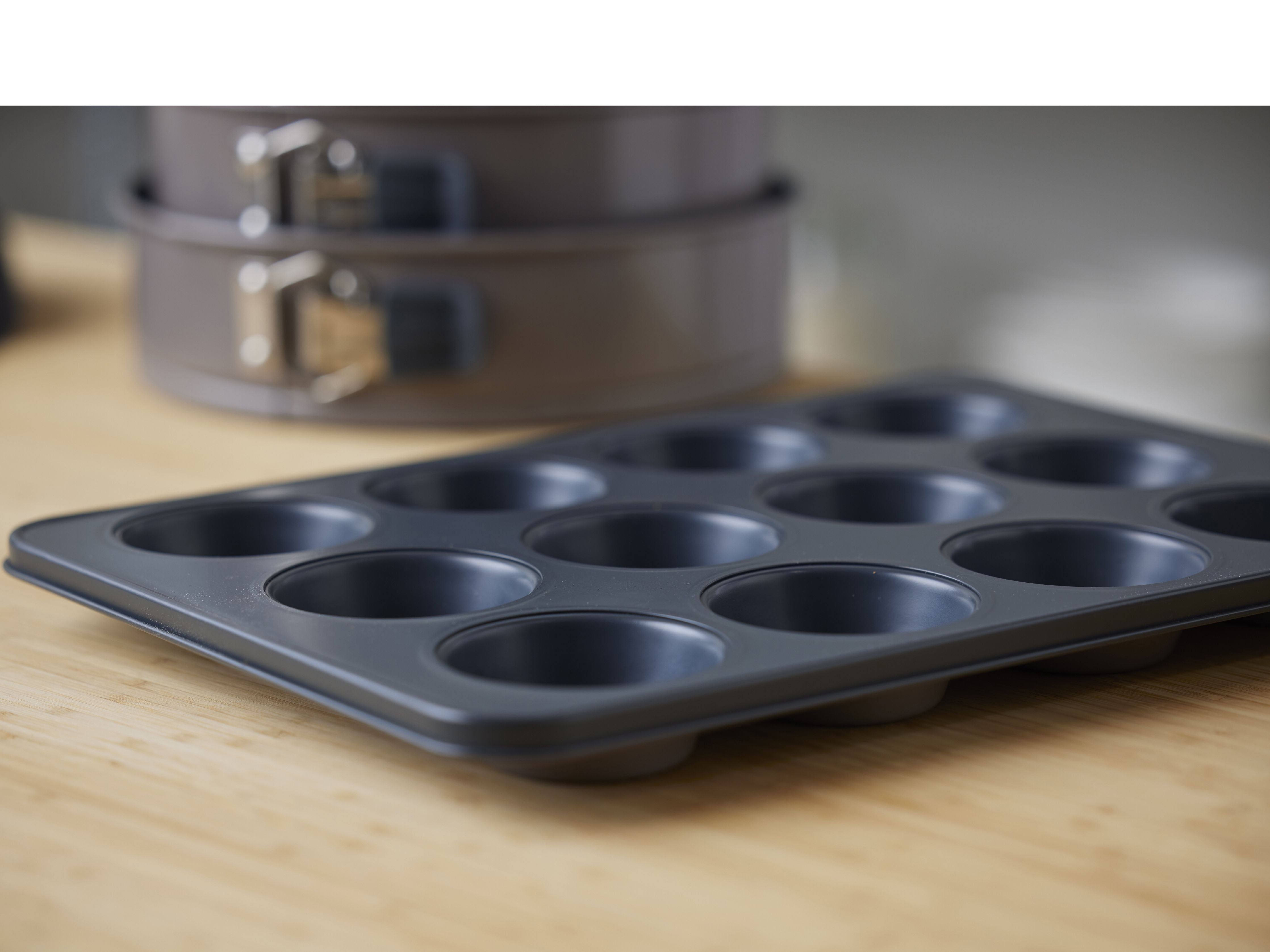 [product_category]-Blomsterbergs Muffin Pan For 12 Pieces, Blue-Blomsterbergs-5722000309000-30900-BLO-20