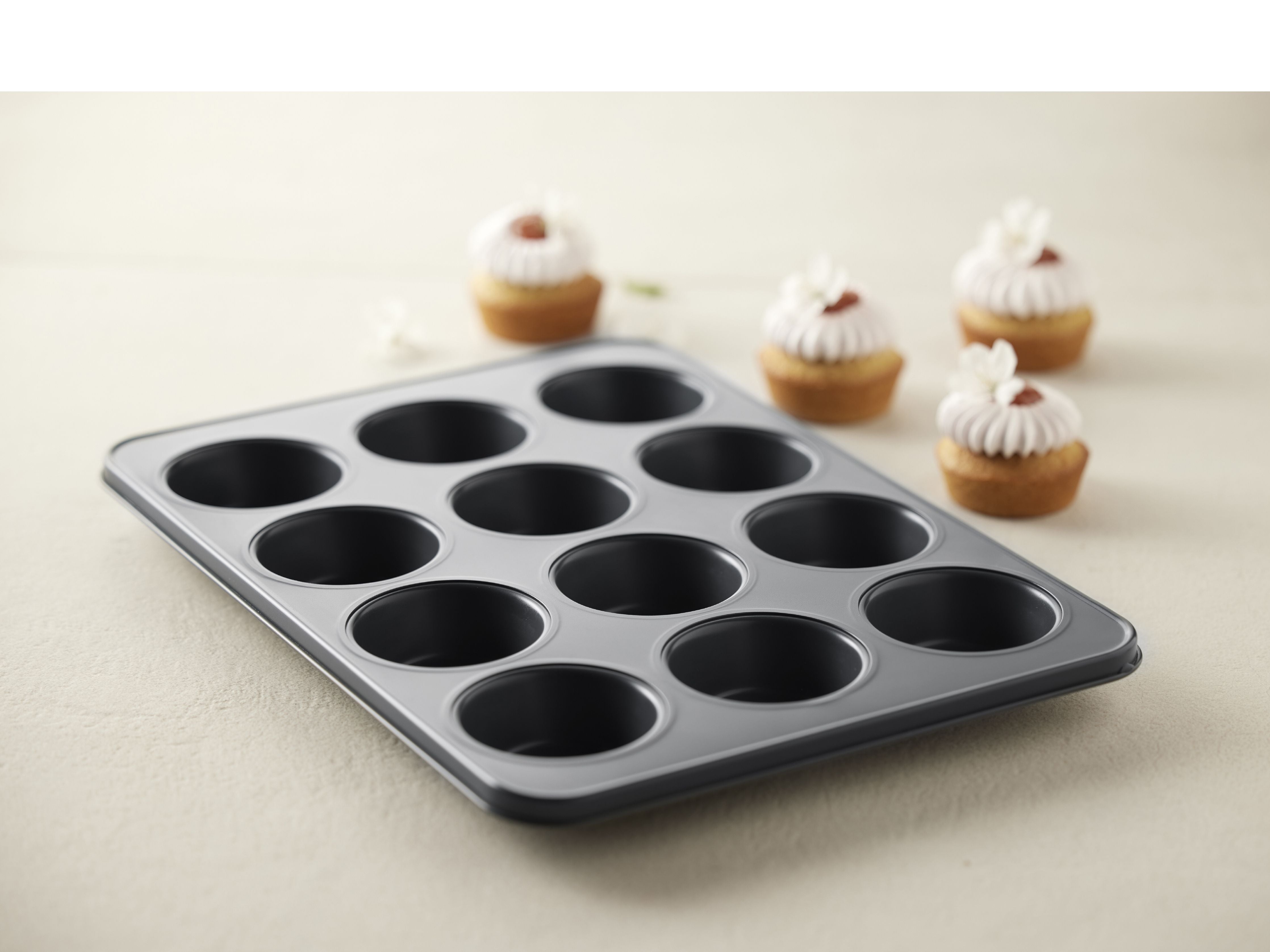 [product_category]-Blomsterbergs Muffin Pan For 12 Pieces, Blue-Blomsterbergs-5722000309000-30900-BLO-2