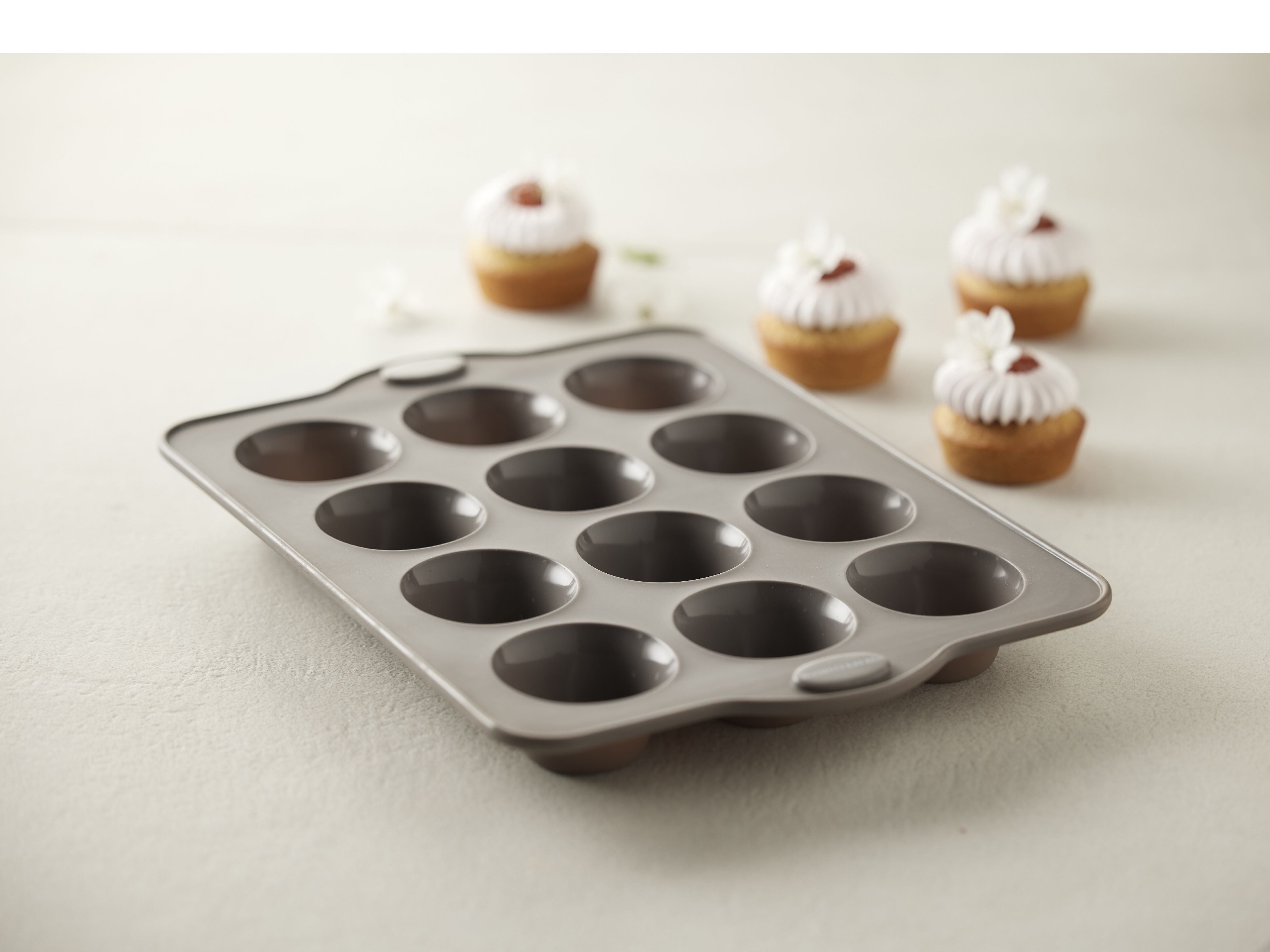 [product_category]-Blomsterbergs Muffin Pan For 12 Pieces, Latte-Blomsterbergs-5722000309826-30982-BLO-12
