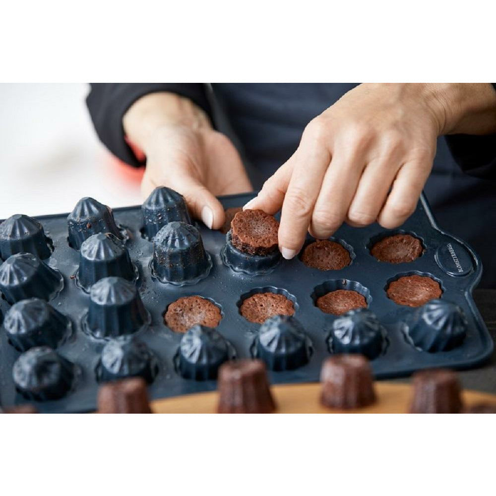 [product_category]-Blomsterbergs Petit Four Form For 24 Pieces, Grey-Blomsterbergs-5722002243906-224390-BLO-3
