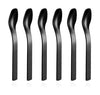 BODUM Barcelona Set Espresso Spoon Black, 6 ks.