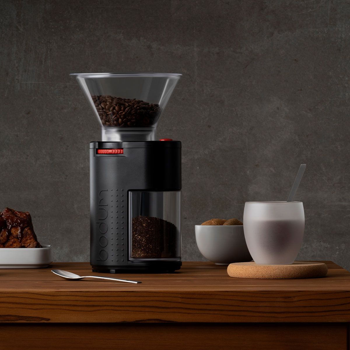 [product_category]-Bodum Bistro Electric Coffee Grinder Conical Grinder 160 W, Black-Bodum-699965360030-11750-01EURO-BOD-4
