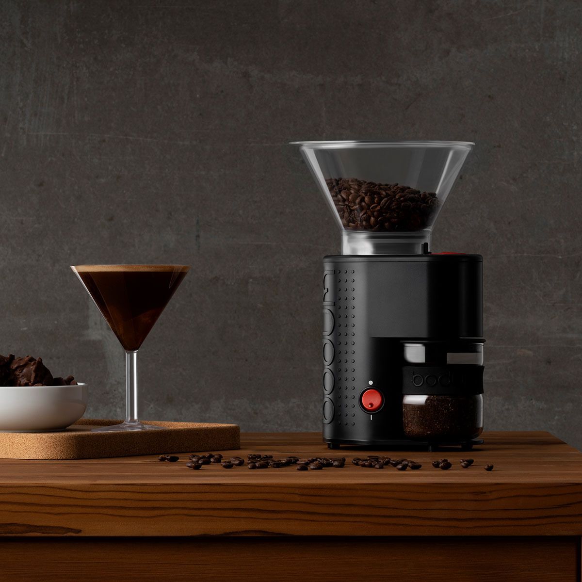 [product_category]-Bodum Bistro Electric Coffee Grinder With Conical Grinder, Black-Bodum-699965397005-10903-01EURO-3-BOD-4