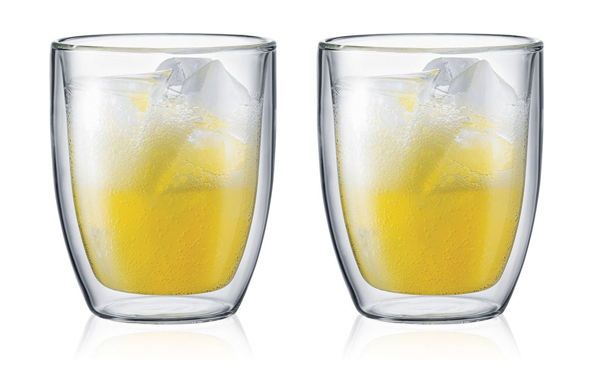 [product_category]-Bodum Bistro Jumbotasse Double Walled Without Handle H10 Cm, 2 Pcs.-Bodum-727015831725-10605-10-BOD-1