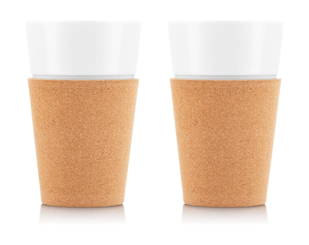 [product_category]-Bodum Bistro Set Cups With Cork Cuff Cork 0.6 L, 2 Pcs.-Bodum-699965382209-11583-109-BOD-1