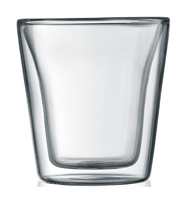 [product_category]-Bodum Canteen Glass Double Walled Transparent 0.1 L, 2 Pcs.-Bodum-727015575056-10108-10-BOD-1