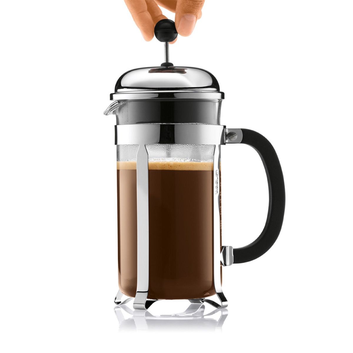 [product_category]-Bodum Chambord Coffee Maker W 0.14 Cm Chrome 1 L, 8 Cups-Bodum-727015100043-1928-16-BOD-5