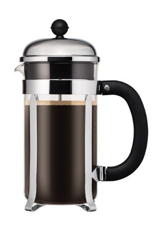 [product_category]-Bodum Chambord French Press Coffee Maker With Soft Grip Handle And Knob Stainless Steel 1 L, 8 Cups-Bodum-699965342098-11734-16-BOD-1