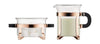 Bodum Chambord Sugar And Cream Set, Copper