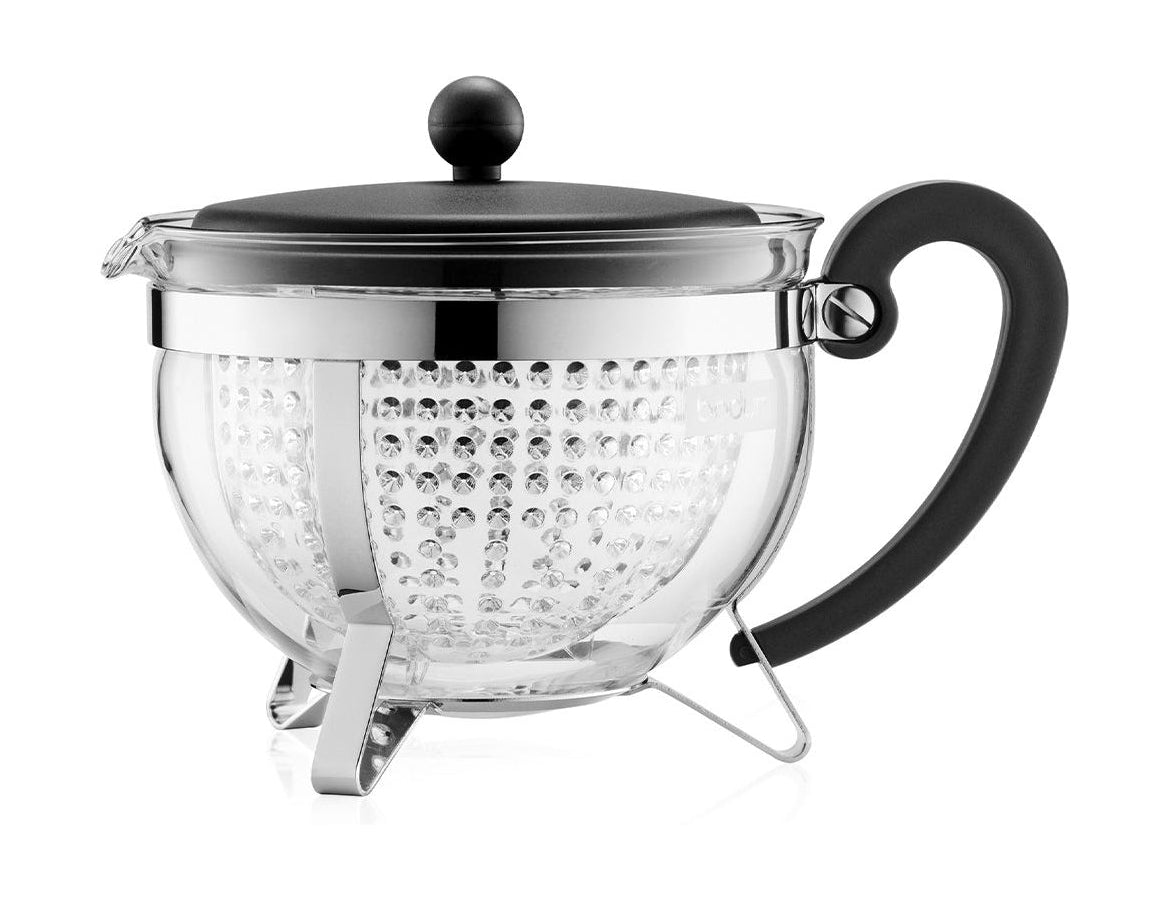 [product_category]-Bodum Chambord Teapot With Colored Plastic Lid Handle, 1.3 L-Bodum-727015211091-1970-01-BOD-1