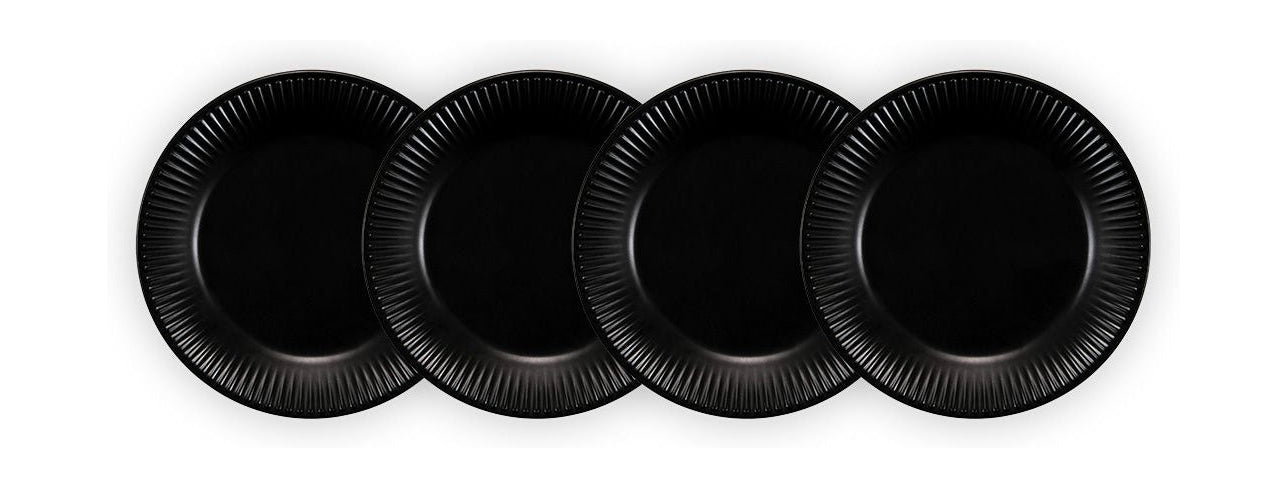 [product_category]-Bodum Douro 4 Dessert Plates Porcelain Black Matt, 4 Pcs.-Bodum-699965408299-11816-259-BOD-1