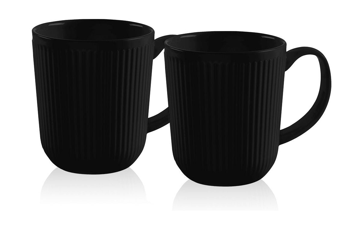 [product_category]-Bodum Douro Coffee Mug Porcelain Black Matt, 2 Pcs.-Bodum-699965408350-11814-259-BOD-1