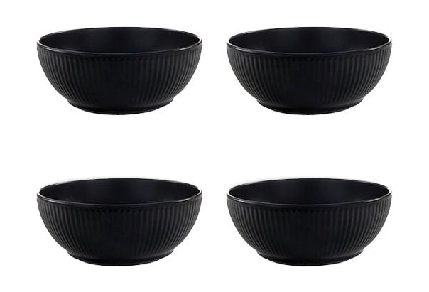 [product_category]-Bodum Douro Porcelain Bowls Black Matt, 4 Pcs.-Bodum-699965408251-11815-259-BOD-1