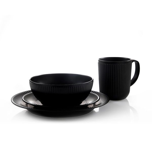 [product_category]-Bodum Douro Porcelain Bowls Black Matt, 4 Pcs.-Bodum-699965408251-11815-259-BOD-3