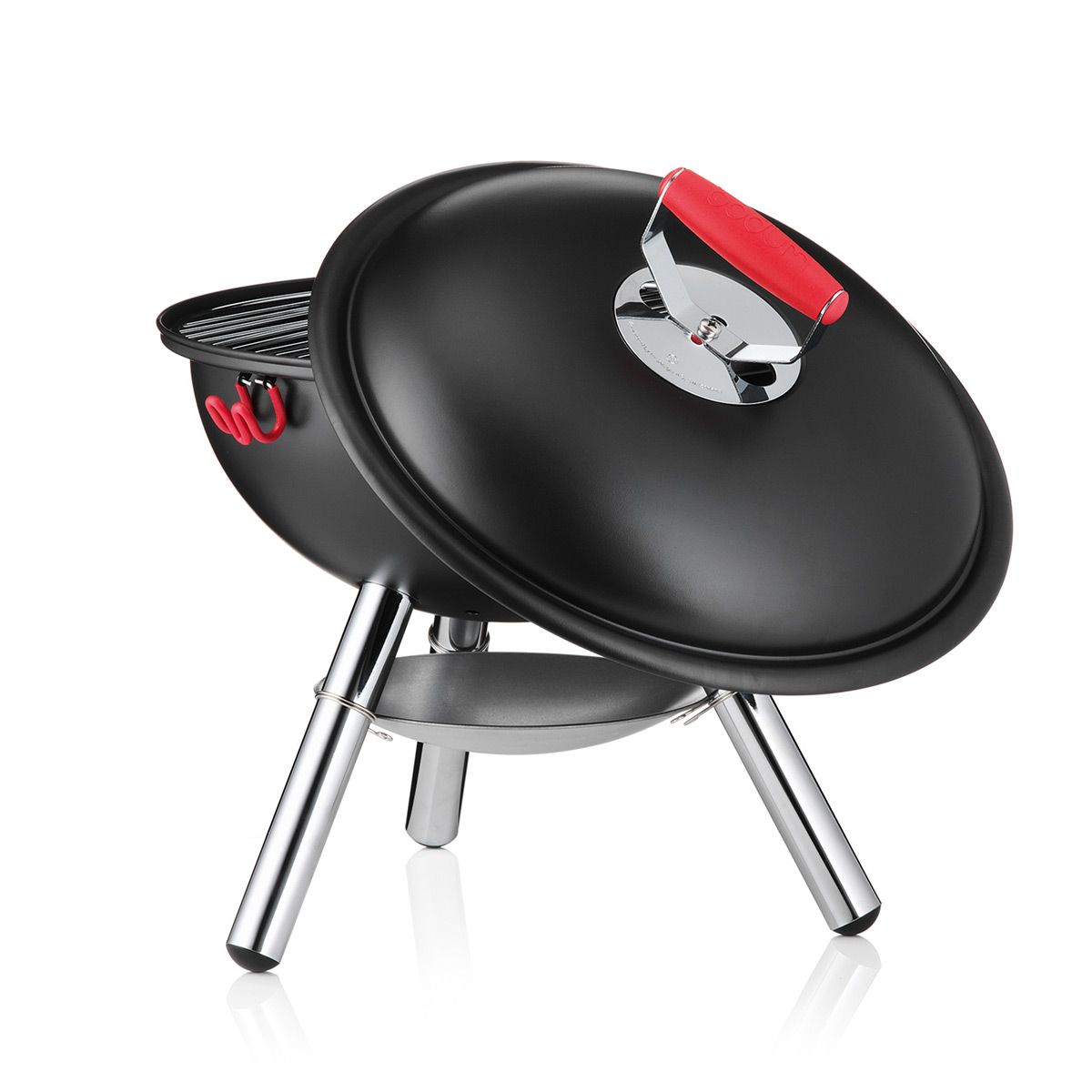 [product_category]-Bodum Fyrkat Picnic Charcoal Grill, Black-Bodum-699965250157-11529-01-BOD-2