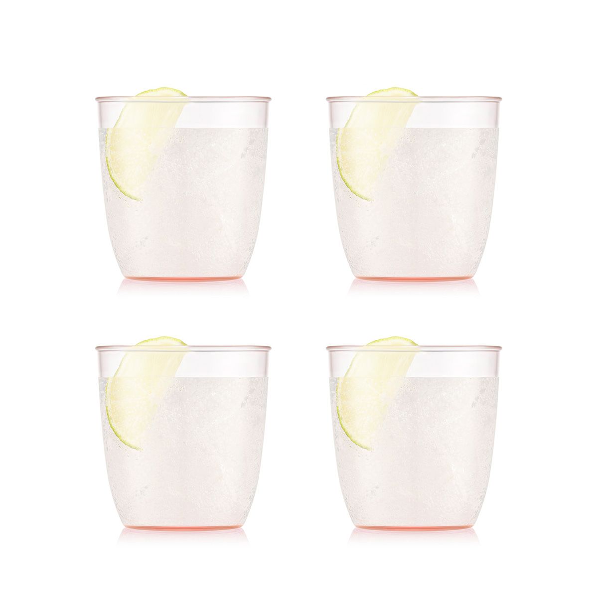 [product_category]-Bodum Kvadrant Drink Glass 200 Ml 4 Pcs., Strawberry-Bodum-699965506681-4306-679SPC-BOD-1