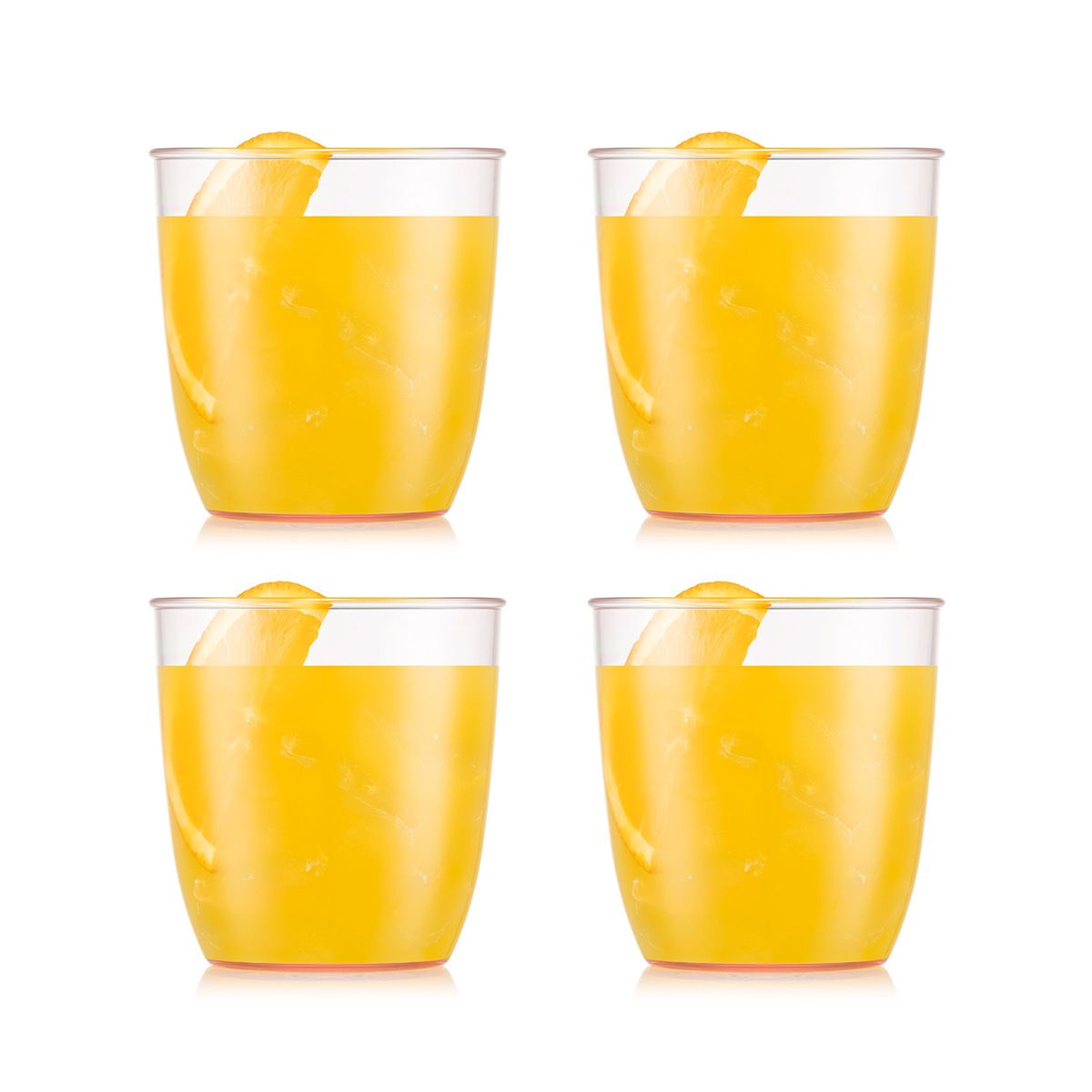 [product_category]-Bodum Kvadrant Drink Glass 350 Ml 4 Pcs., Strawberry-Bodum-699965506605-4308-679SPC-BOD-1
