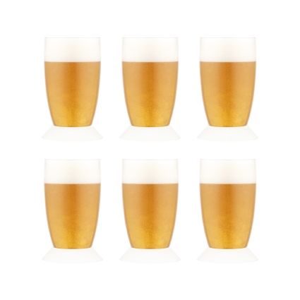 [product_category]-Bodum Oktett Beer Glasses 6 Pcs., Cream-Bodum-699965489861-4270-913-12-BOD-1
