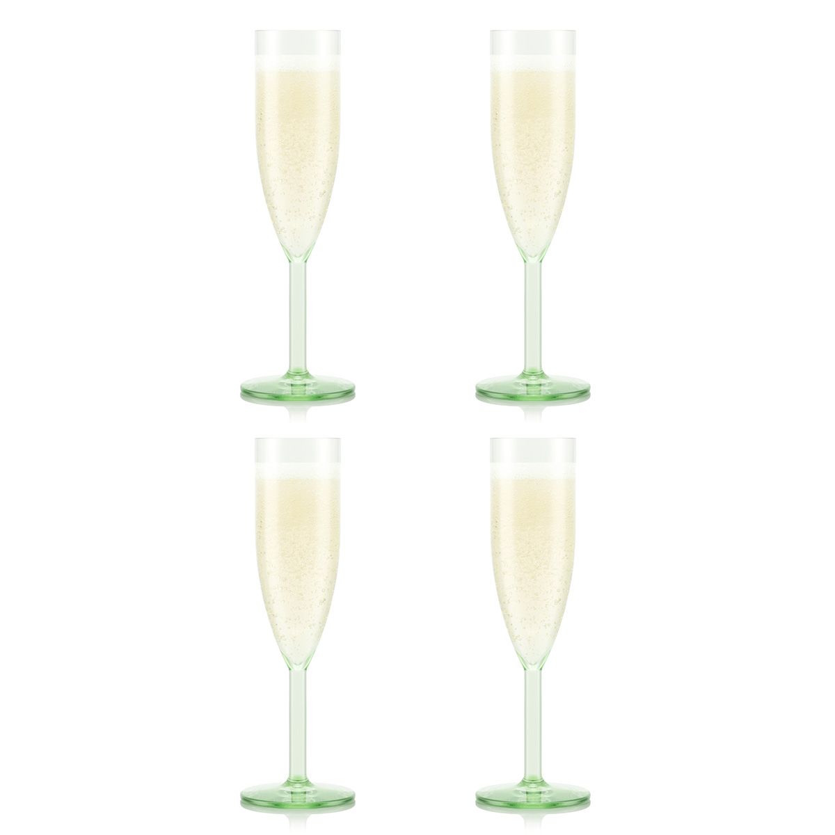 [product_category]-Bodum Oktett Champagne Flutes 4 Pcs. 0.12 L, Pistachio-Bodum-699965513511-11927-681SSA-BOD-1