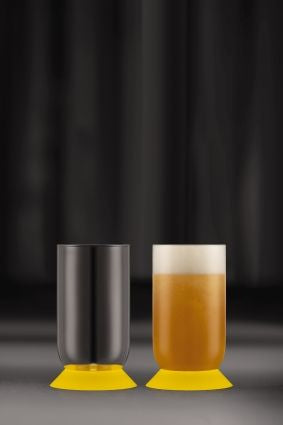 [product_category]-Bodum Oktett Plastic Beer Glasses 2 Pcs., Yellow-Bodum-699965471156-10211-591-MOMA-BOD-4