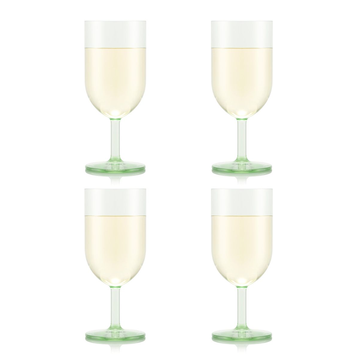[product_category]-Bodum Oktett White Wine Glasses 4 Pcs. 0.23 L, Pistachio-Bodum-699965513450-11926-681SSA-BOD-1
