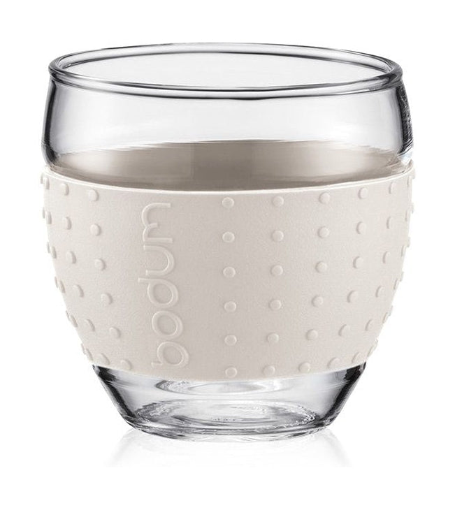 [product_category]-Bodum Pavina Glass With Silicone Handle Cream 0.1 L, 2 Pcs.-Bodum-699965016531-11165-913-BOD-1