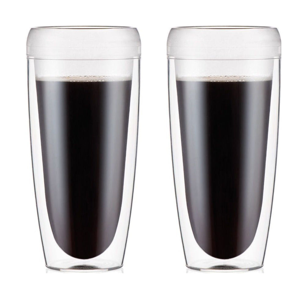 [product_category]-Bodum Pavina Outdoor 2 Cups Plastic Double Walled Transparent 0.6 L, 2 Pcs.-Bodum-699965422714-11894-10SA-BOD-1