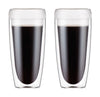Bodum Pavina Outdoor 2 Cups Plastic Double Walled Transparent 0.6 L, 2 Pcs.