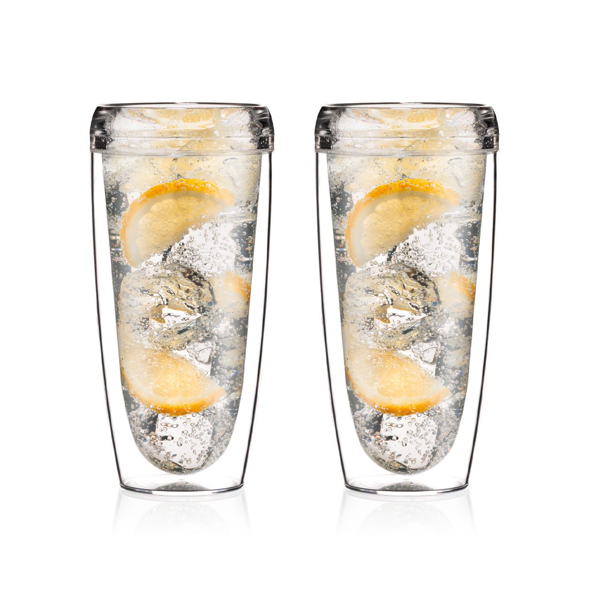 [product_category]-Bodum Pavina Outdoor 2 Cups Plastic Double Walled Transparent 0.6 L, 2 Pcs.-Bodum-699965422714-11894-10SA-BOD-2