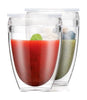 Bodum Pavina To Go 2 Cups Plastic Double Walled With Lid, 2 Pcs.