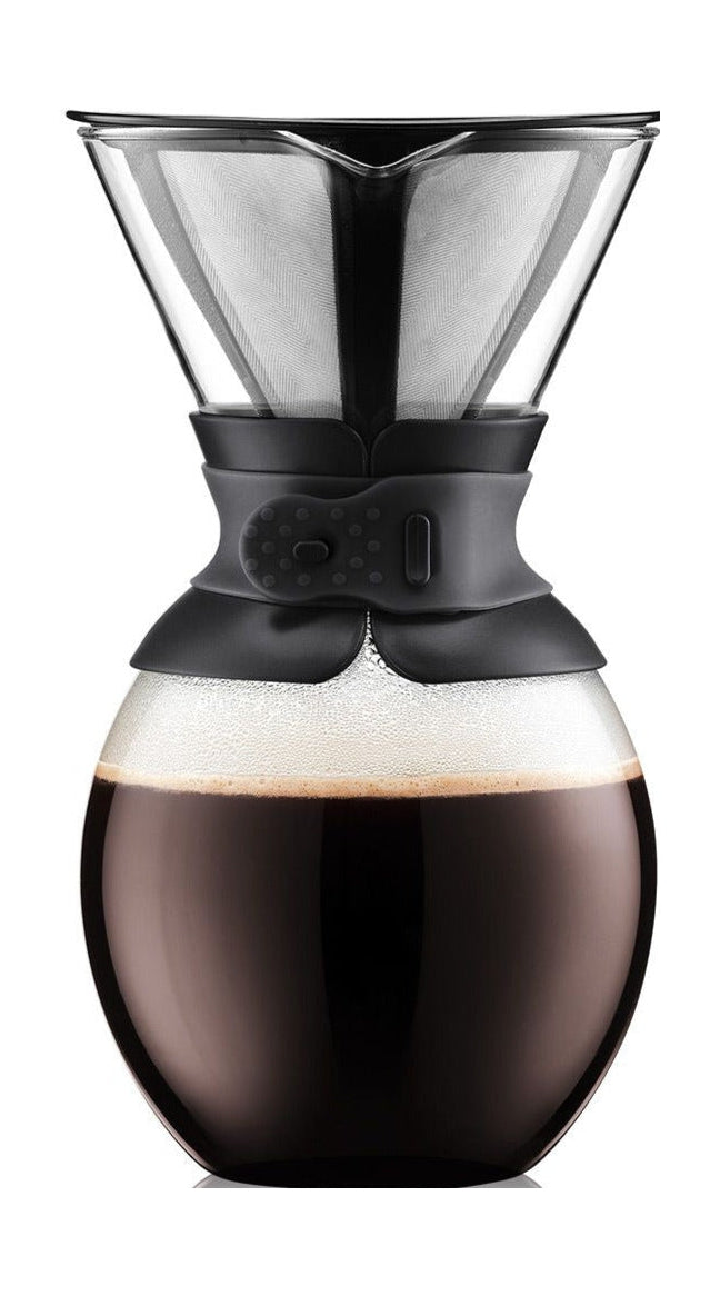 [product_category]-Bodum Pour Over Coffee Maker With Permanent Coffee Filter Black, 12 Cups-Bodum-699965352196-11593-01S-BOD-1