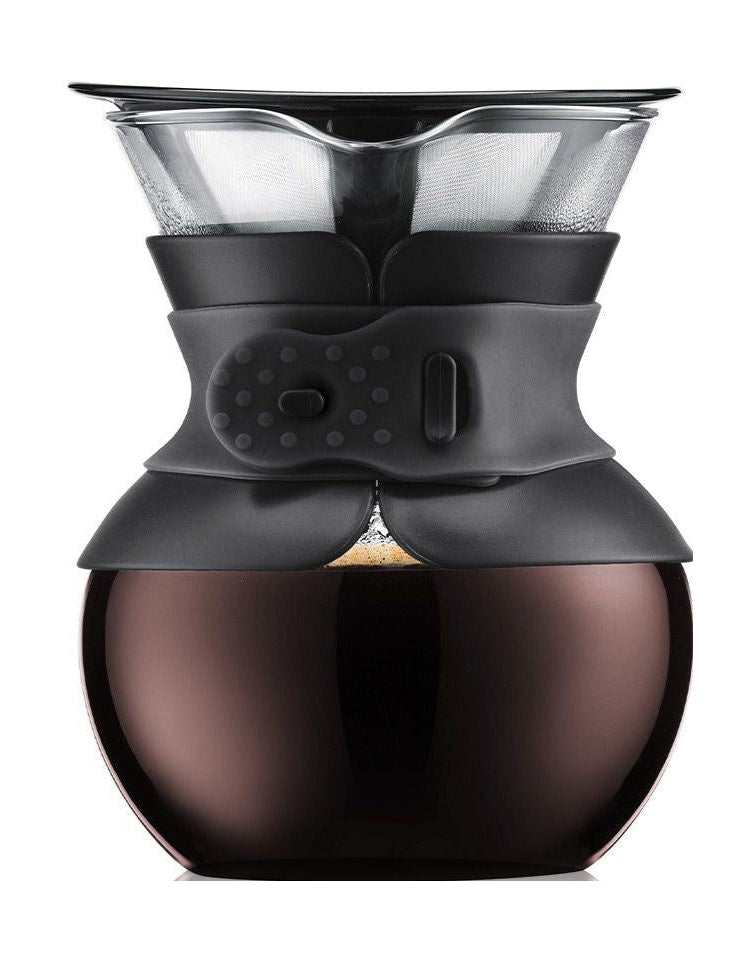 [product_category]-Bodum Pour Over Coffee Maker With Permanent Coffee Filter Black, 4 Cups-Bodum-699965350796-11592-01S-BOD-1