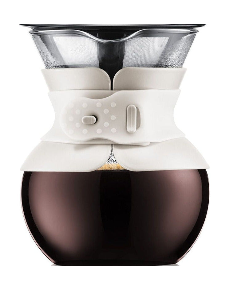 [product_category]-Bodum Pour Over Coffee Maker With Permanent Coffee Filter Cream Colored, 4 Cups-Bodum-699965350819-11592-913S-BOD-1