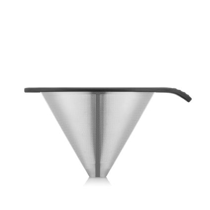 [product_category]-Bodum Pour Over Stainless Steel Filter With Handle, 1 L-Bodum-699965514075-12110-01S-BOD-1