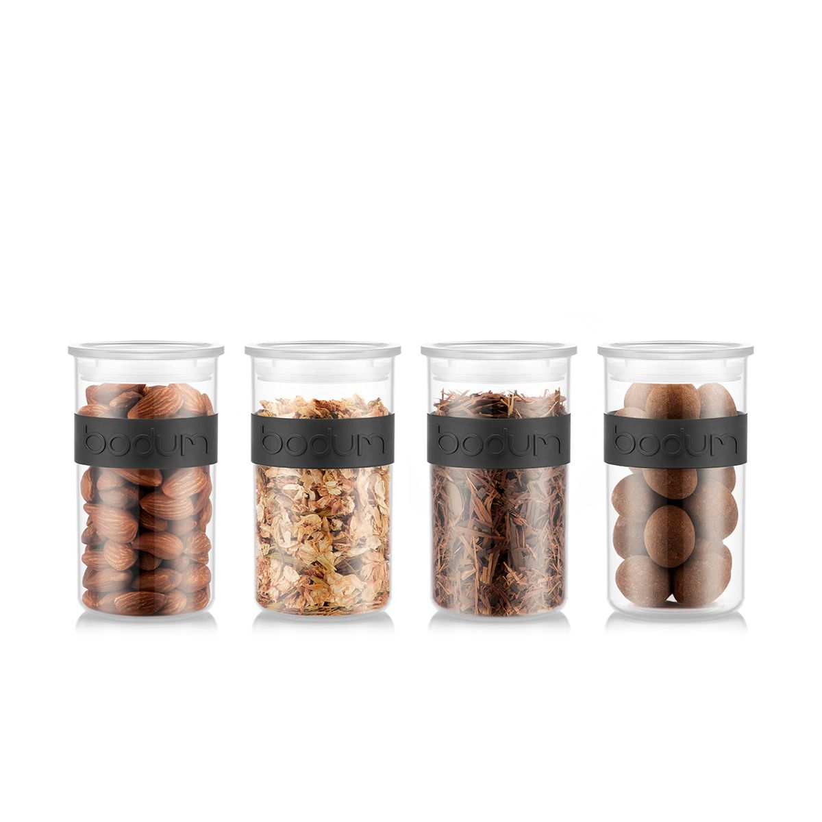 [product_category]-Bodum Presso Storage Jars Black 0.25 L, 4 Pcs.-Bodum-699965424022-K11827-01SA-BOD-2