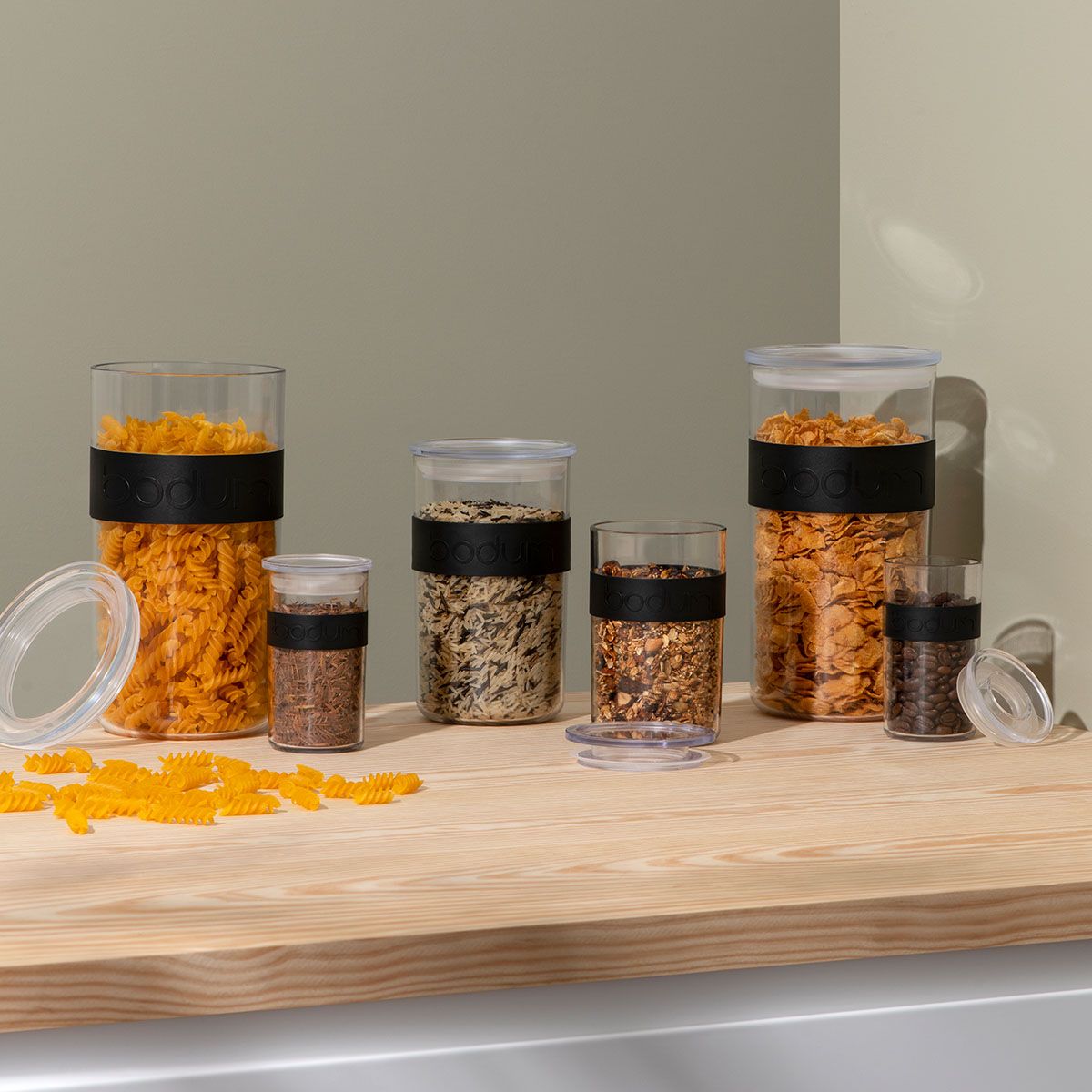 [product_category]-Bodum Presso Storage Jars With Silicone Band Black, 12 Pcs.-Bodum-699965424107-K11830-01SA-1-BOD-3