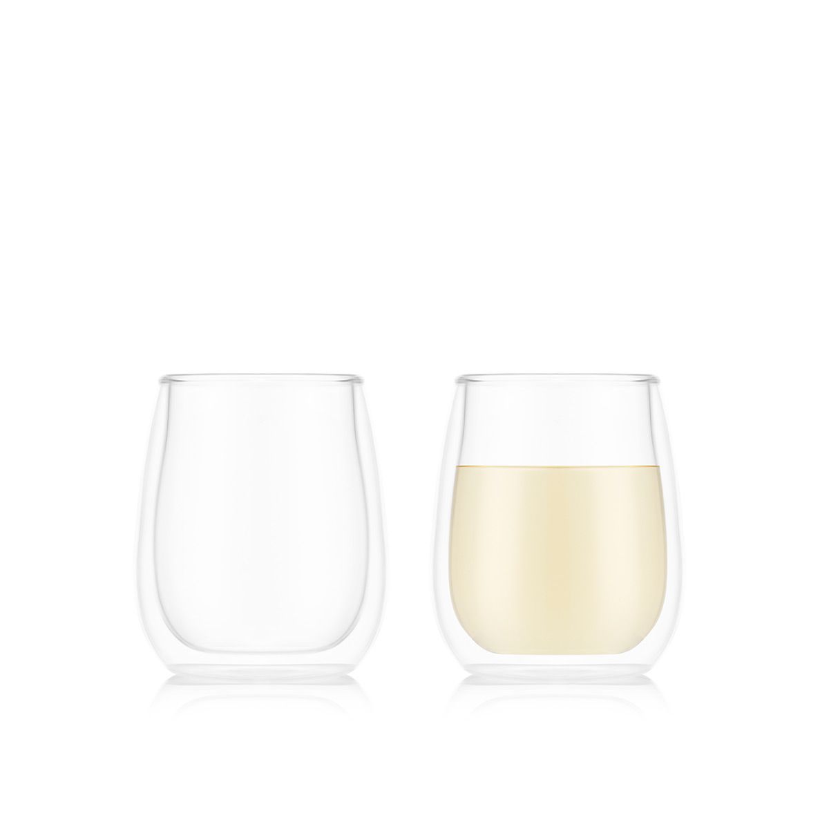 [product_category]-Bodum Skål Double Wall Glasses 2 Pcs., Chardonnay 0.25 L-Bodum-699965506247-12167-10-BOD-1