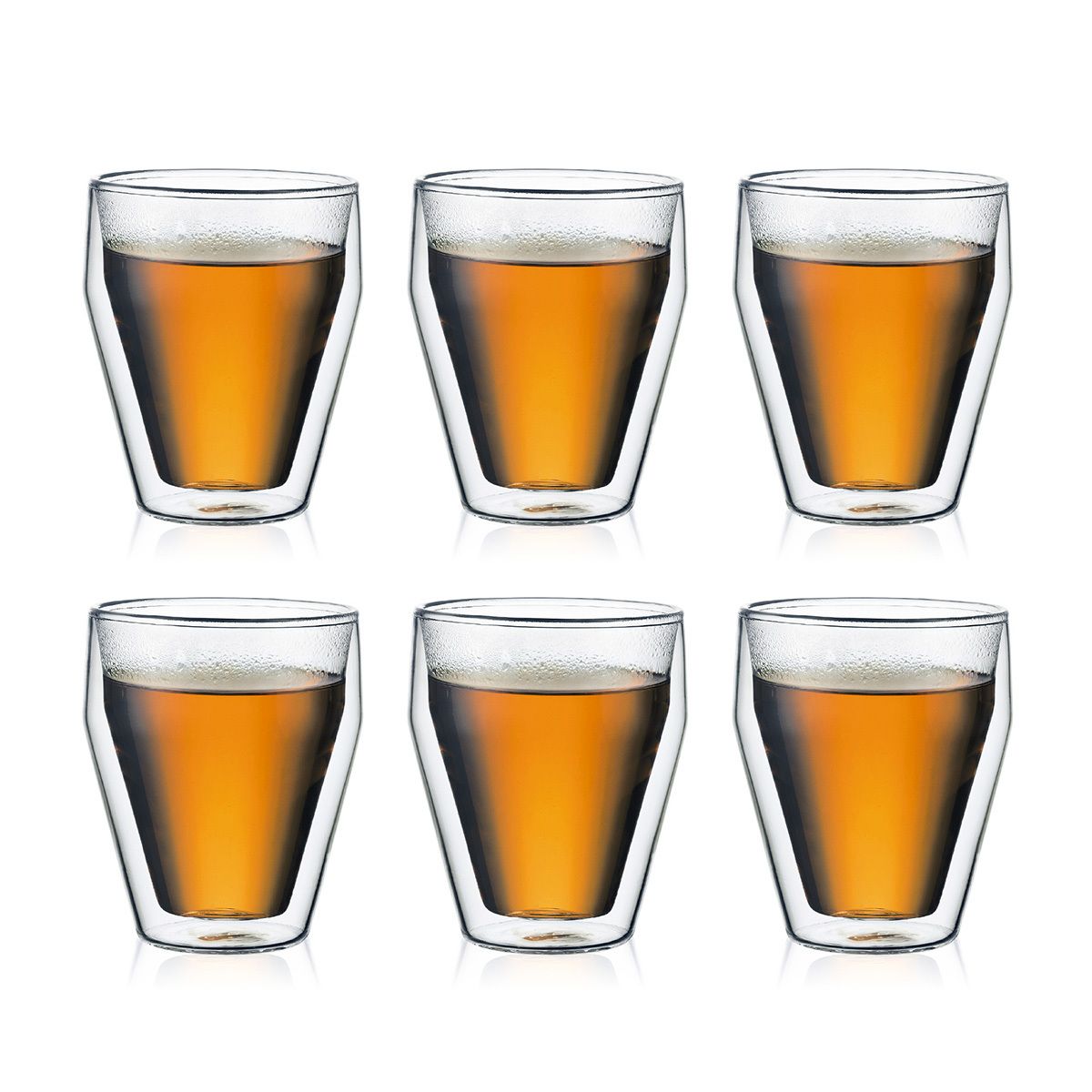 [product_category]-Bodum Titlis Glass Double Walled Stackable 0.25 L, 6 Pcs.-Bodum-699965347444-10481-10-12-BOD-4