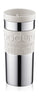Bodum Travel Mug Double Walled Cream, 0.35 L