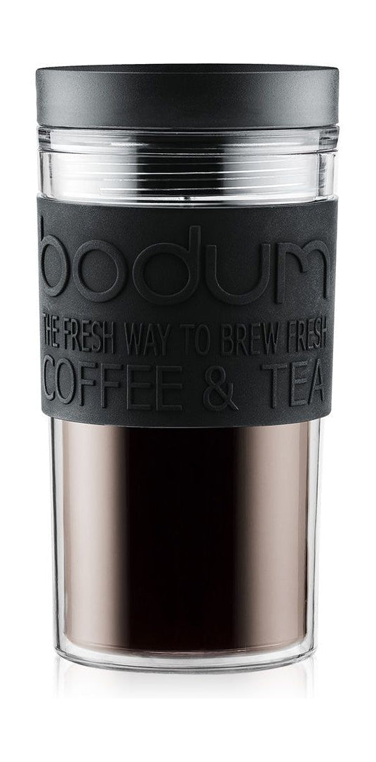 [product_category]-Bodum Travel Mug Double Walled Plastic Black, 0.35 L-Bodum-699965350833-11684-01S-BOD-1