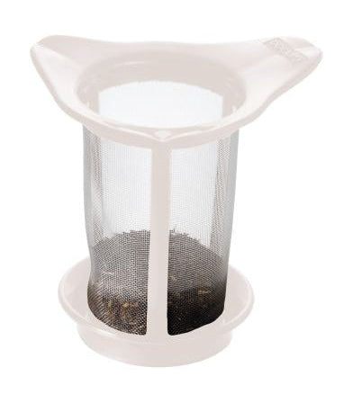 [product_category]-Bodum Yo Yo Tea Strainer With Lid, Cream-Bodum-699965235376-1790-913B-BOD-1