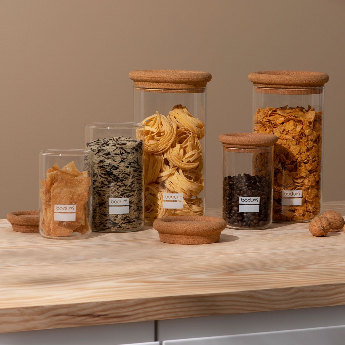[product_category]-Bodum Yohki Storage Jar With Cork Lid Cork, 2 L-Bodum-699965347307-8650-109-2-BOD-5