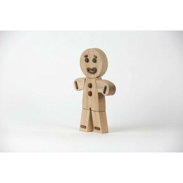 [product_category]-Boyhood Gingerbread Man Wooden Figure, Oak, Small-Boyhood-5744000800387-400038-BOY-6