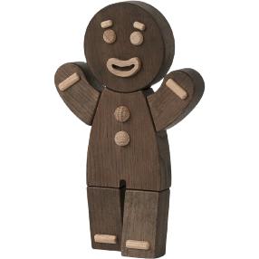 [product_category]-Boyhood Gingerbread Man Wooden Figure, Stained Oak, Large-Boyhood-5744000800417-400041-BOY-1