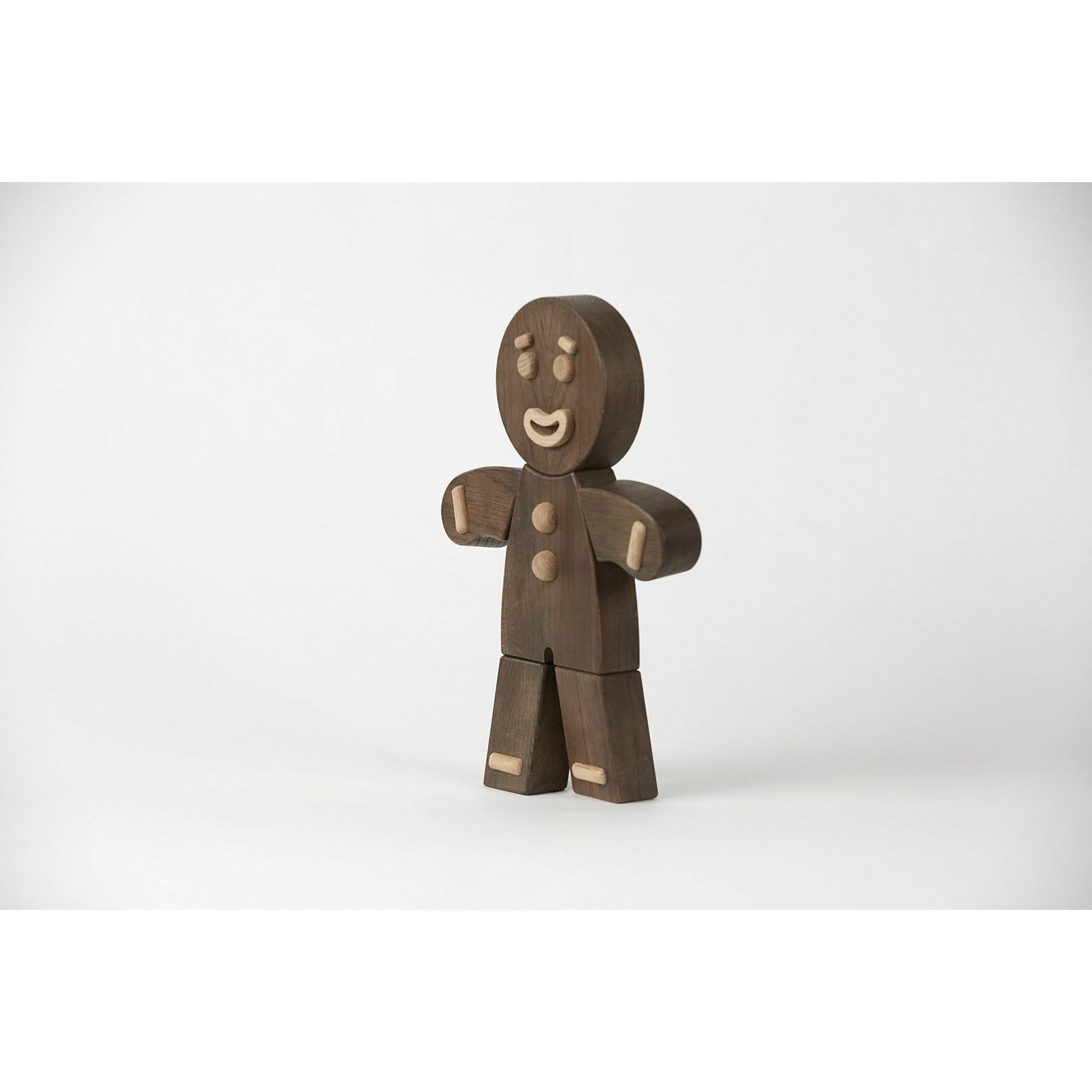 [product_category]-Boyhood Gingerbread Man Wooden Figure, Stained Oak, Large-Boyhood-5744000800417-400041-BOY-6