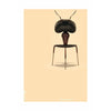  Ant Classic Poster Without Frame 30x40 Cm Sand Colored Background